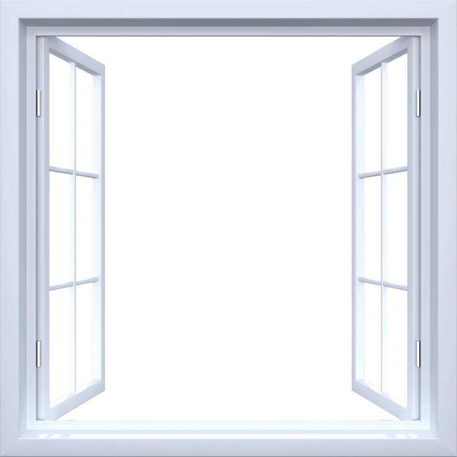 Open Window Frame